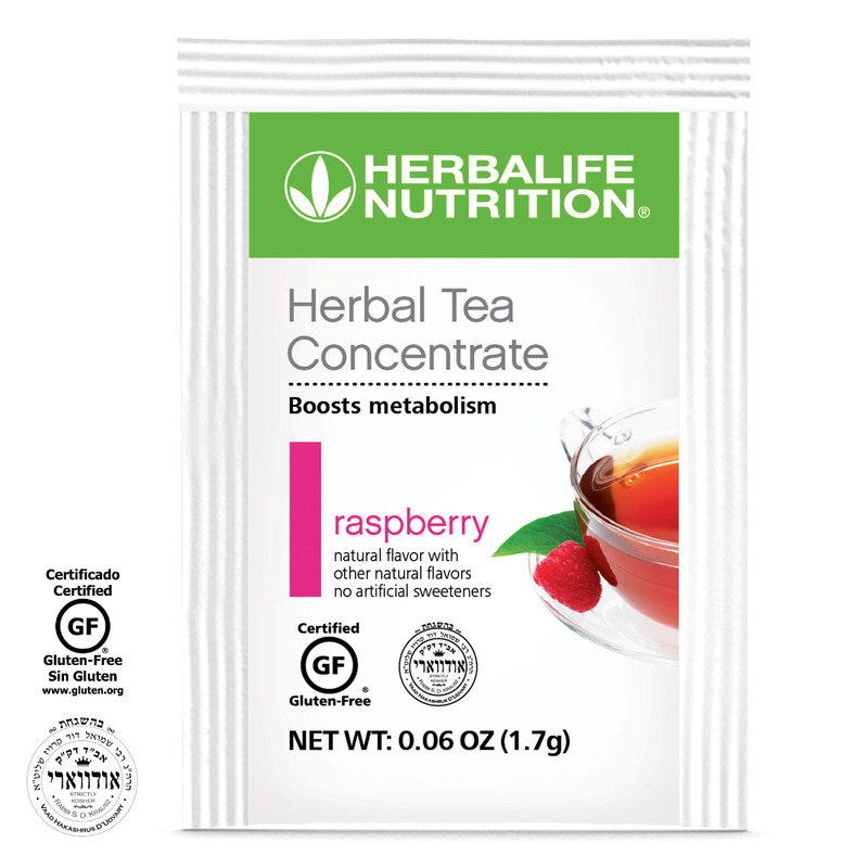 Herbal Tea Concentrate: Raspberry 30 Packets